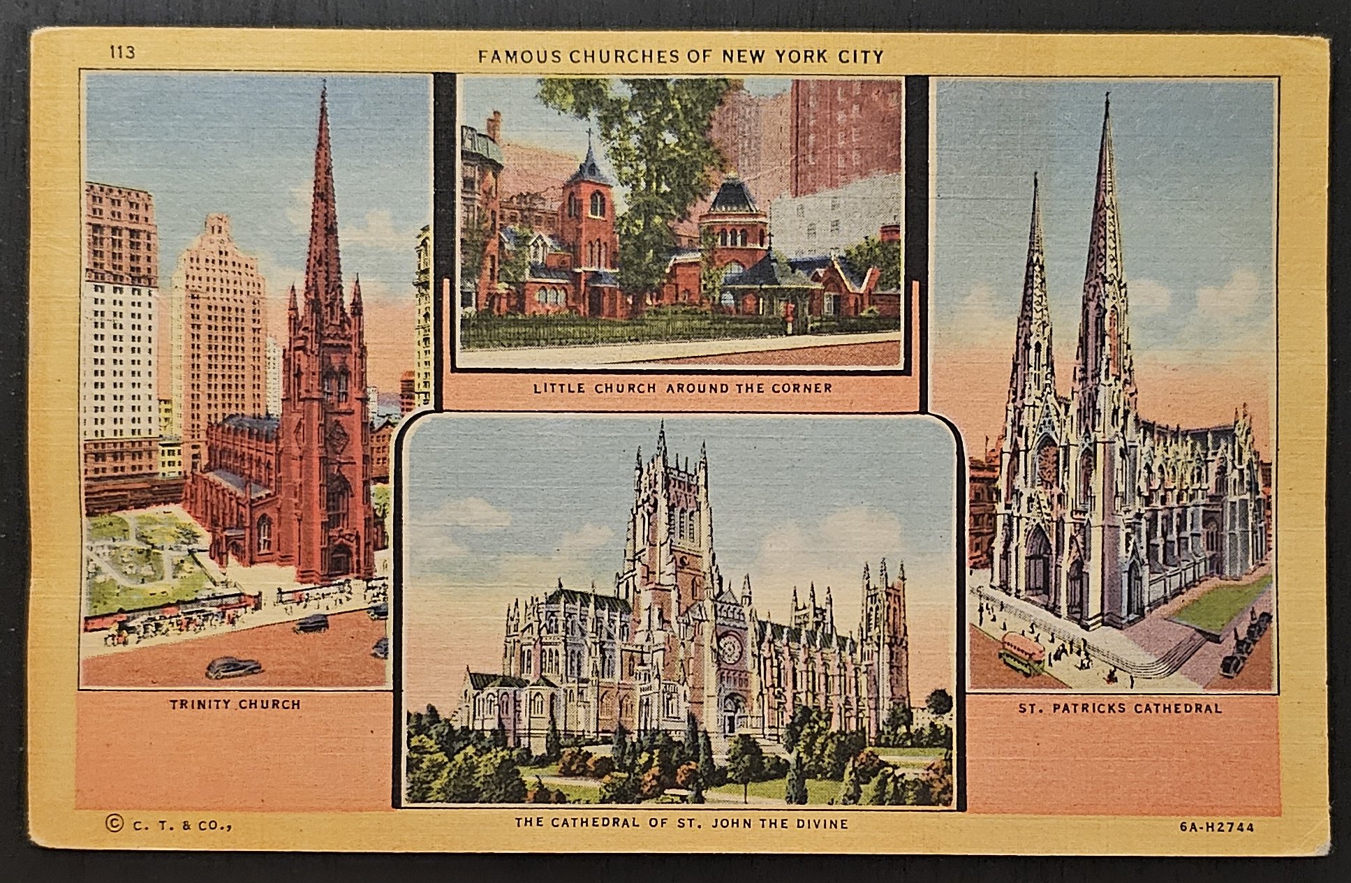 (image for) postcard USA - NY - New York #0028